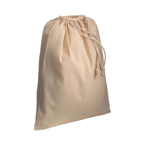 Sac en coton 120 g/m2 avec fermeture en cordon, 40 x 50 cm - 1