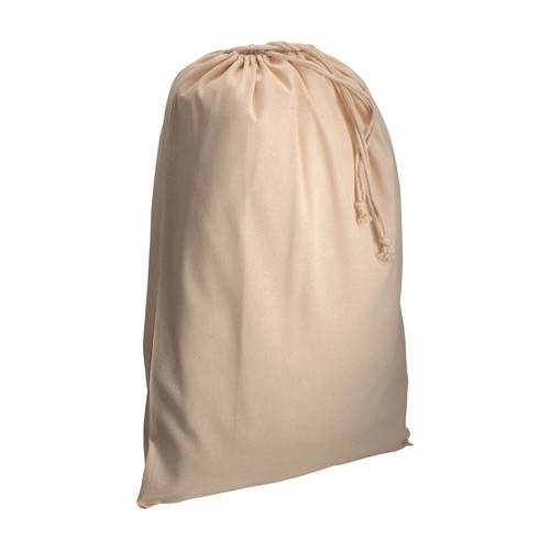 Sac en coton 120 g/m2 avec fermeture en cordon 50 x 75 cm - 1