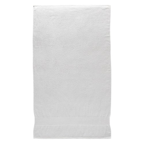 Serviette en éponge de coton 100% (300gr/m2) avec bande de couleur en polyester imprimable - 2