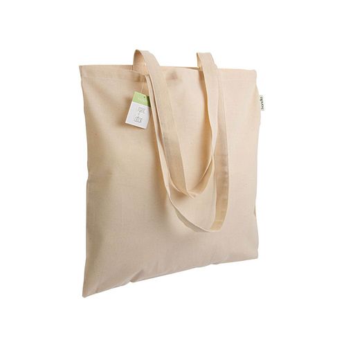 Shopper en coton organique 140g/m2, anses longues - 1