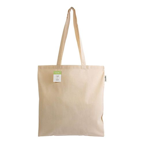 Shopper en coton organique 140g/m2, anses longues - 3