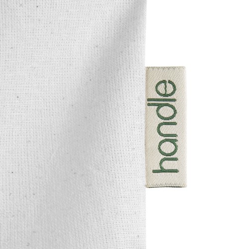 Shopper en coton organique 140g/m2, anses longues - 4