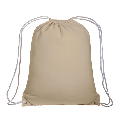 Sac à dos en coton personnalisé avec angles renforcés