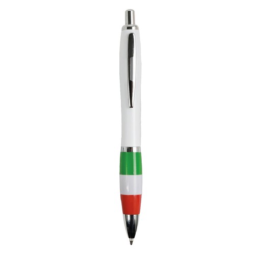 Stylo-bille a systeme retractable - PLASTIQUE ABS+AS - refill jumbo - 1