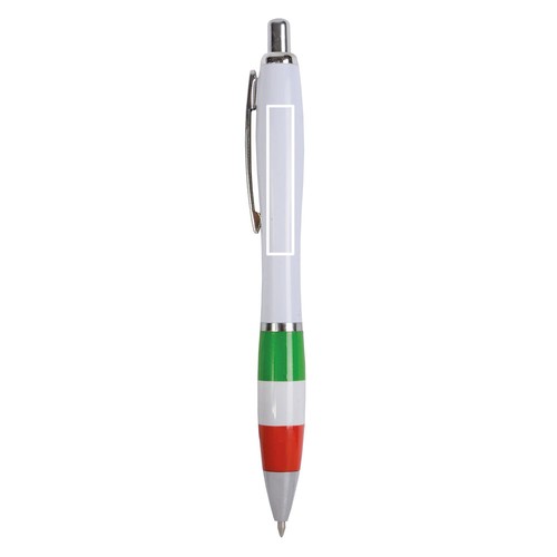 Stylo-bille a systeme retractable - PLASTIQUE ABS+AS - refill jumbo - 3