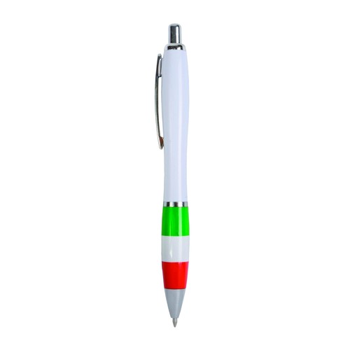 Stylo-bille a systeme retractable - PLASTIQUE ABS+AS - refill jumbo - 2
