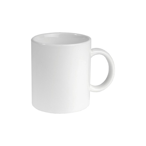 Tasse blanche en céramique - 1