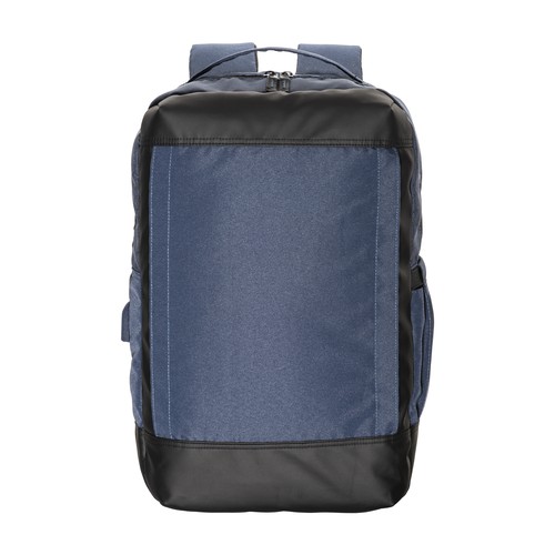 Recycled polyester laptop backpack with ecological dyeing Recycled polyester laptop backpack with ecological dyeing