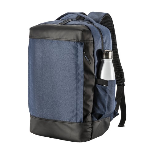 Recycled polyester laptop backpack with ecological dyeing Recycled polyester laptop backpack with ecological dyeing