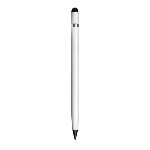 Crayon en aluminium effaçable de longue durée, avec gomme pour écran tactile - 1