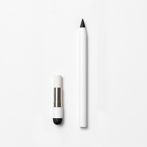 Long-lasting erasable aluminum pencil with touch screen eraser and eraser Long-lasting erasable aluminum pencil with touch screen eraser and eraser