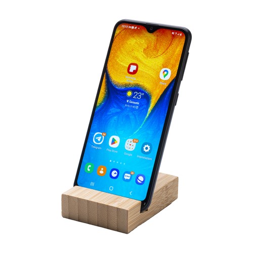 Support en bambou pour téléphone portable - 2