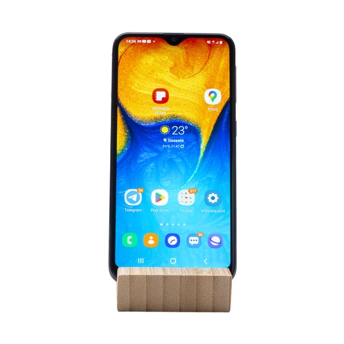 Support en bambou pour téléphone portable - 4
