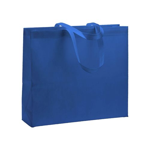 Tote bag thermosoudé en R-pet  80 g/ m2 avec soufflet - 1