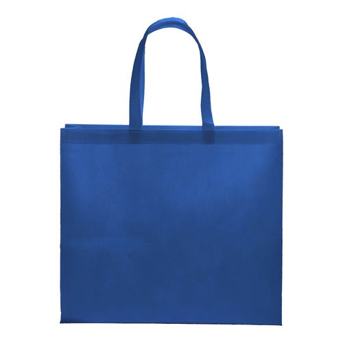 Tote bag thermosoudé en R-pet  80 g/ m2 avec soufflet - 2