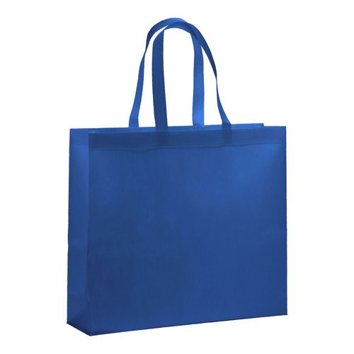 Tote bag thermosoudé en R-pet  80 g/ m2 avec soufflet - 3