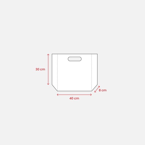Tote bag thermosoudé en R-pet 70 g/m2 - 3