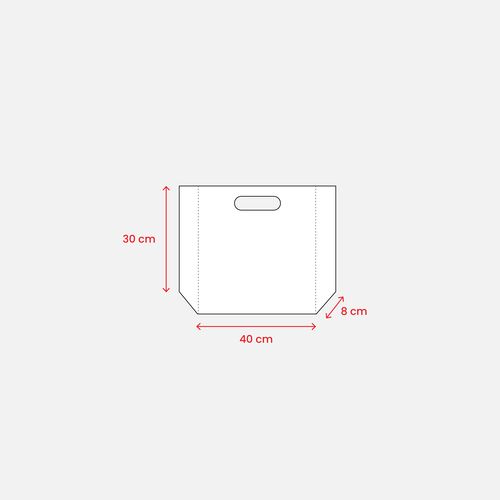 Tote bag thermosoudé en R-pet 70 g/m2 - 3