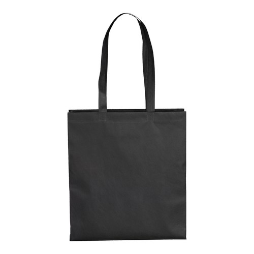 Tote bag thermosoudé en R-pet  80 g/ m2 avec soufflet - 2