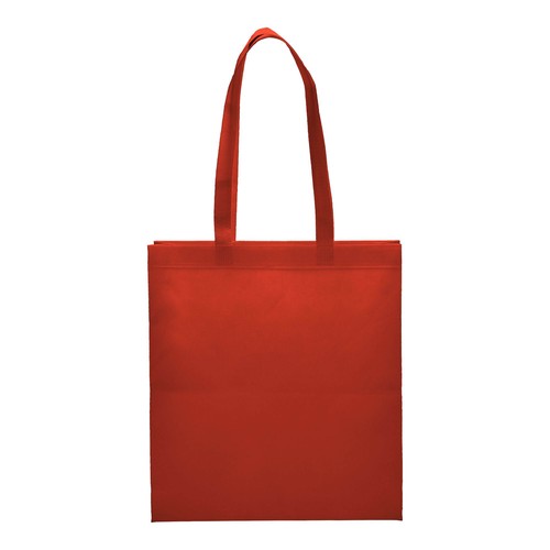 Tote bag thermosoudé en R-pet  80 g/ m2 avec soufflet - 2