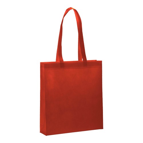 Tote bag thermosoudé en R-pet  80 g/ m2 avec soufflet - 3