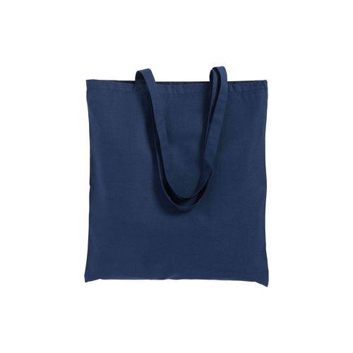 Tote bag en coton/poliéster recyclé180 g/m2, anses longues et soufflet - 2