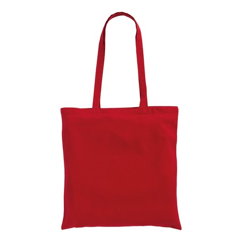 Tote bag en coton/polyester reyclé 180 g/m2, anses longues - 3