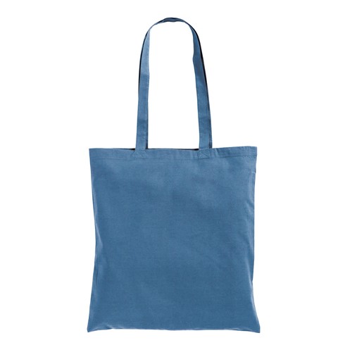 Tote bag en coton/polyester reyclé 180 g/m2, anses longues - 3