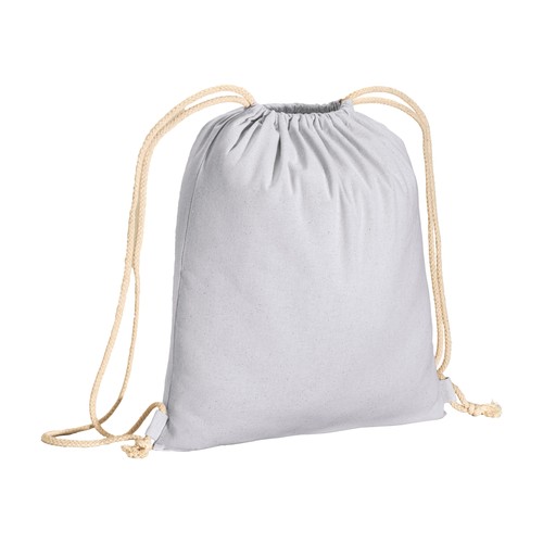Sac à dos en coton 180 g/m2 avec fermeture à cordons - 1