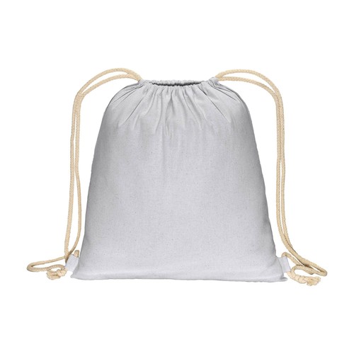 Sac à dos en coton 180 g/m2 avec fermeture à cordons - 2