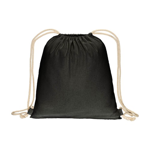 Sac à dos en coton 180 g/m2 avec fermeture à cordons - 2