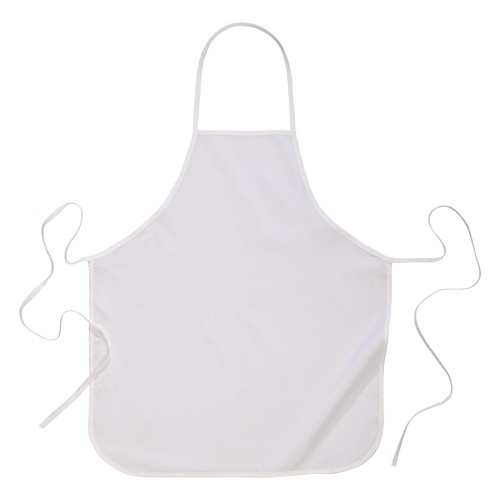 Recycled polyester R-PET  long kitchen apron, 60 x 90 cm
