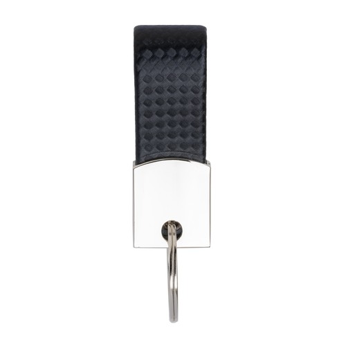 Porte-clés en métal et PU avec espace pour logo en résine - 4