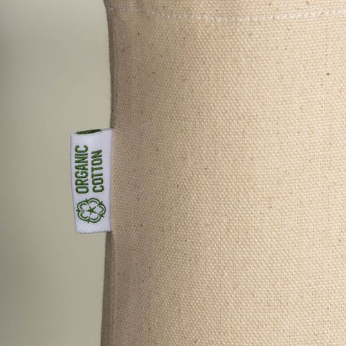 Tote bag en coton biologique 220 g/m2, avec anses longues et soufflet à la base - 5