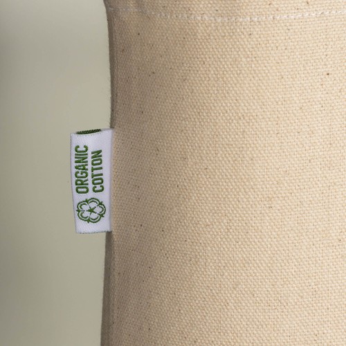 Tote bag en coton biologique 220 g/m2, avec anses longues et soufflet à la base - 5