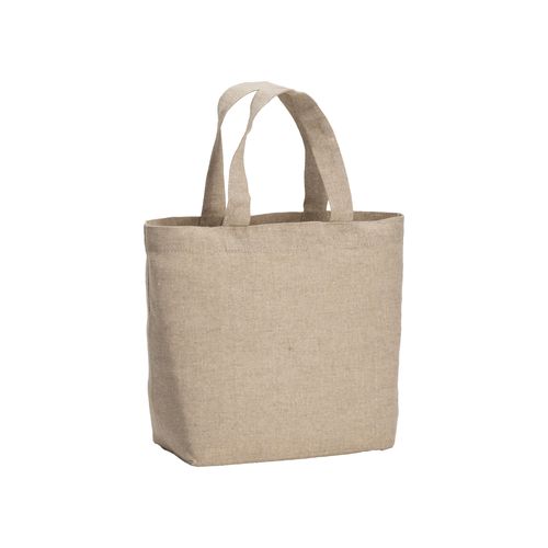 Tote bag en coton recyclé 150 g/m2 avec anses courtes - 4