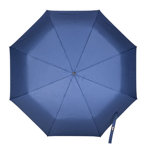 Mini parapluie automatique en R-pet avec poignée en bambou - 3