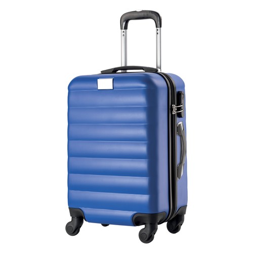 Chariot rigide personnalisé de 20 pouces en ABS avec serrure de sécurité et 4 roues pivotantes