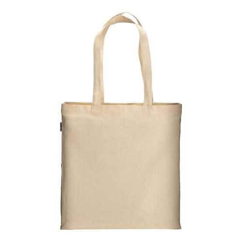 Tote bag en coton biologique 220 g/m2, avec anses longues et soufflet - 3
