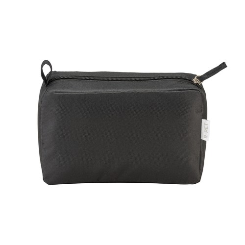 Beauty case en polyester recyclé R-PET avec fermeture éclair - 2