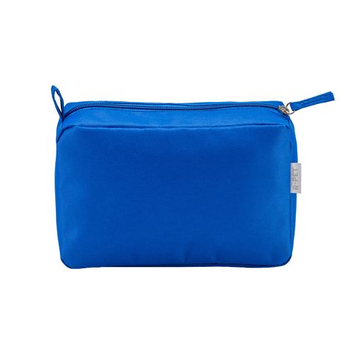 Beauty case en polyester recyclé R-PET avec fermeture éclair - 2