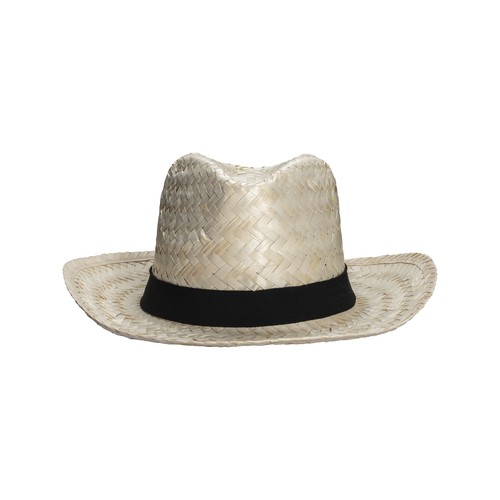 Chapeau de paille avec élastique personnalisable de 3 cm - 2