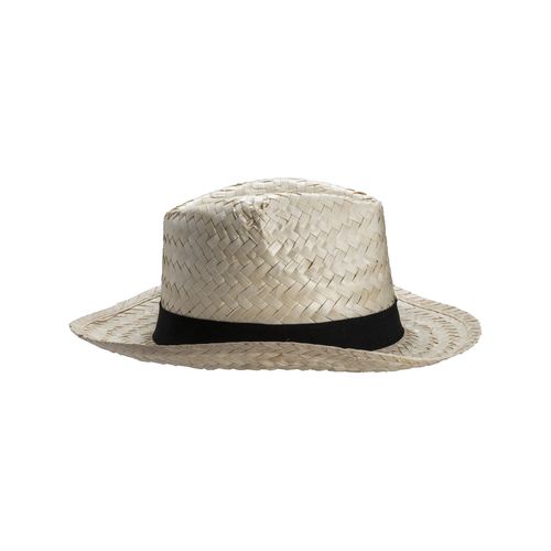 Chapeau de paille avec élastique personnalisable de 3 cm - 3