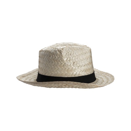 Chapeau de paille avec élastique personnalisable de 3 cm - 3