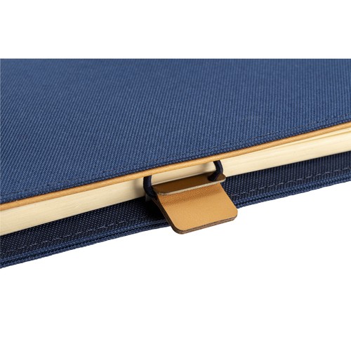 Porte document  A5 en R-PET avec crochet de fermeture en métal - 5