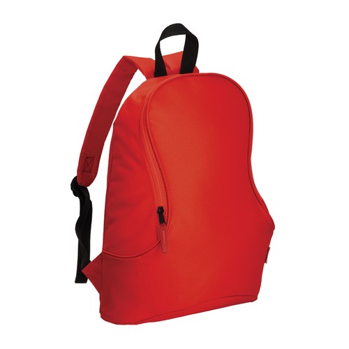 Recycled polyester R-PET backpack with adjustable padded shoulder straps