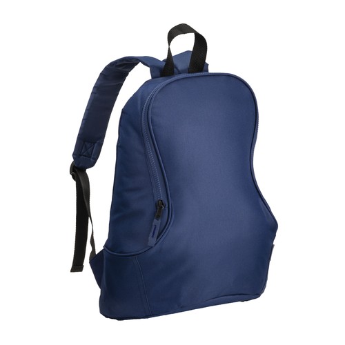 Sac à dos en polyester recyclé R-PET personnalisé avec bretelles rembourrées réglables