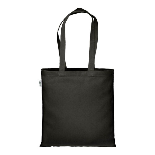 Tote bag en coton biologique 220 g/m2, anses longues - 3