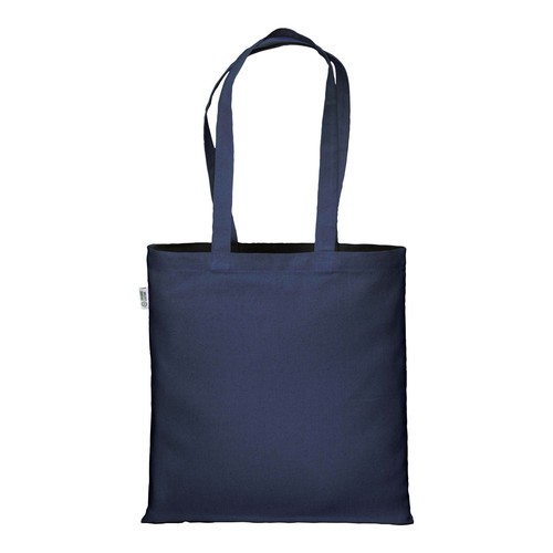 Tote bag en coton biologique 220 g/m2, anses longues - 3