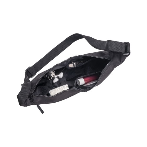 Sac/sac banane en polyester recyclé R-PET avec bandoulière réglable - 3